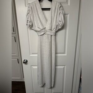 House of Harlow polkadot tunic